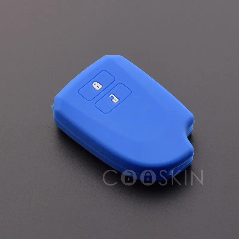 2 button cover for toyota camry corolla vios cute silicone holder key case cap shell keyless entry remote 10Pcs / lot | Автомобили и
