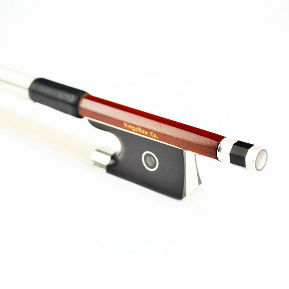 812VB 3/4 размер лук для скрипки Pernambuco Stick черное дерево лягушка стерлинговое серебро