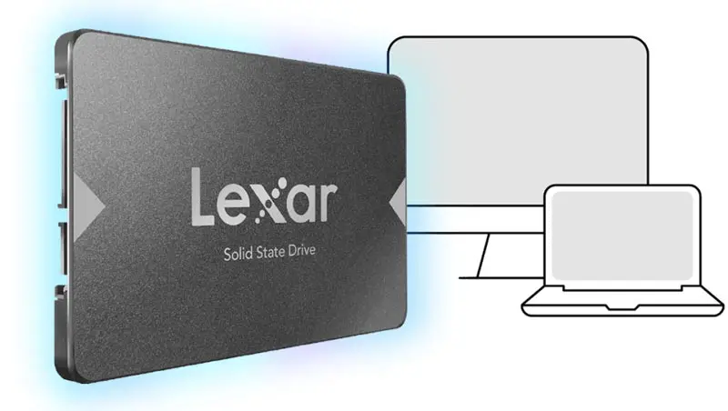 Lexar hdd SSD Внутренний твердотельный диск Жесткий диск SSD SATA 3 2," 520 МБ/с./с 128 ГБ версия для ноутбука настольный компьютер