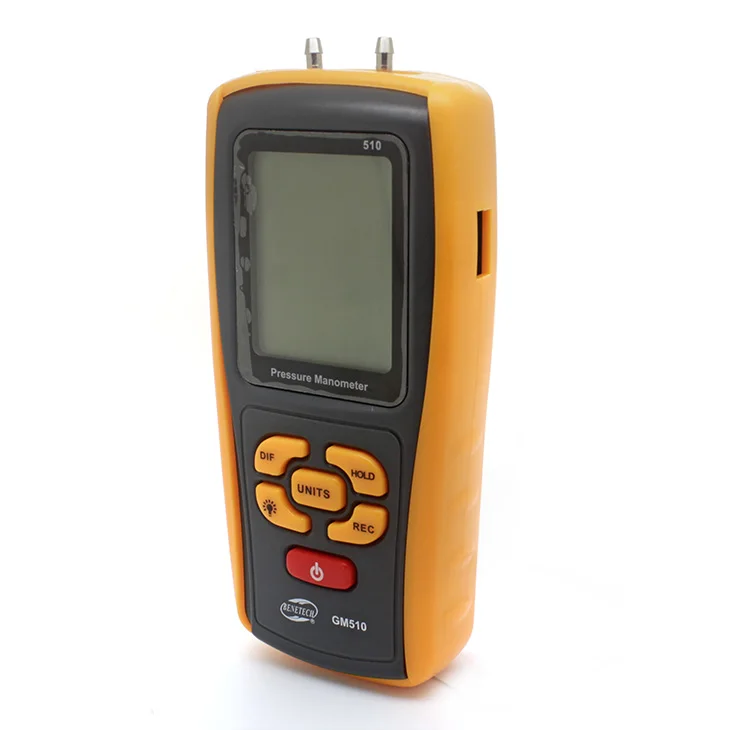 BENETECH GM510 ручной перепада давления Манометр цифровой газовый манометр