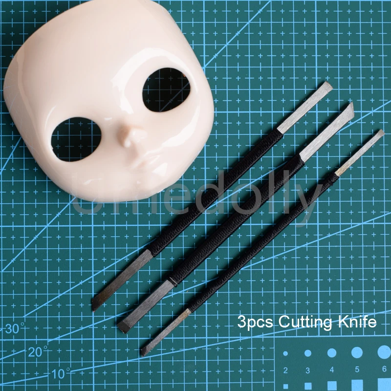 3 шт. нож для смены куклы BJD Blyth инструмент макияжа аксессуары кукол набор