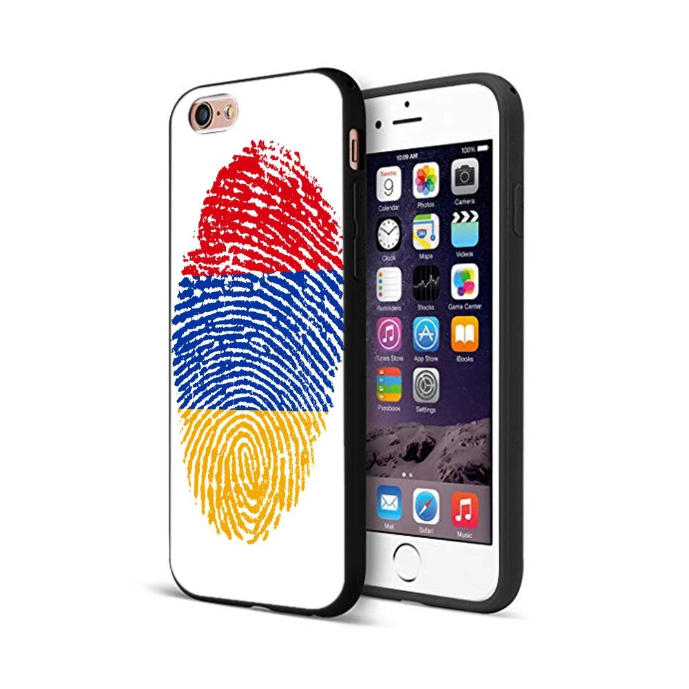 12364 Черный чехол ТПУ для iphone 5 5s se 6 6s 7 8 plus x 10 чехол силиконовый чехол для iphone XR XS 11 pro MAX чехол флаг армян - Цвет: 12364