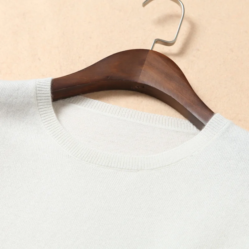 Высококачественный кашемировый свитер женский вязаный зимний прочный осенний