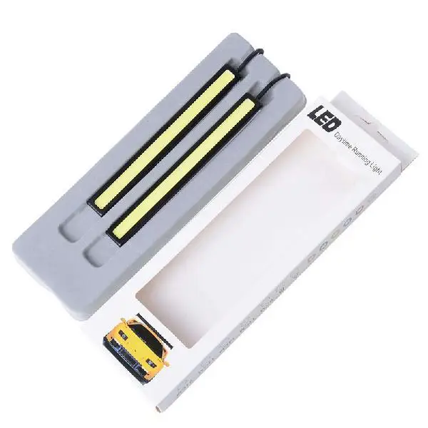 

2 Packed COB LED Lights Daytime Running Lights High Power Super Bright White Light Fog Driving Bulb Lamp 12V r30
