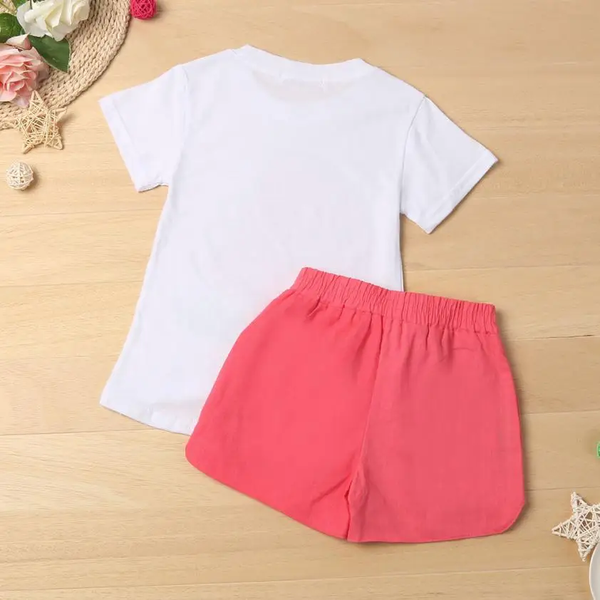 Новинка детская одежда для маленьких девочек футболка с изображением арбуза +