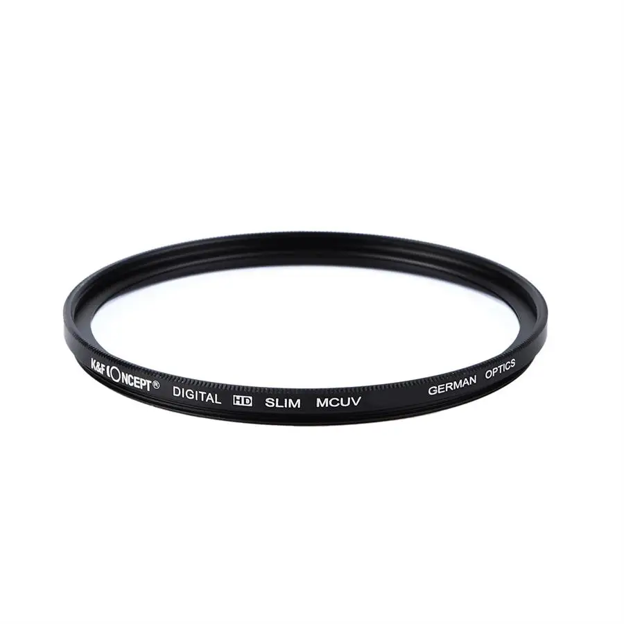 UV filter K& F 55 мм 58 мм 67 мм 72 мм 77 мм 82 мм UV CPL фильтры для камеры защитный фильтр поляризационный для объектива Canon Nikon - Цвет: UV filter