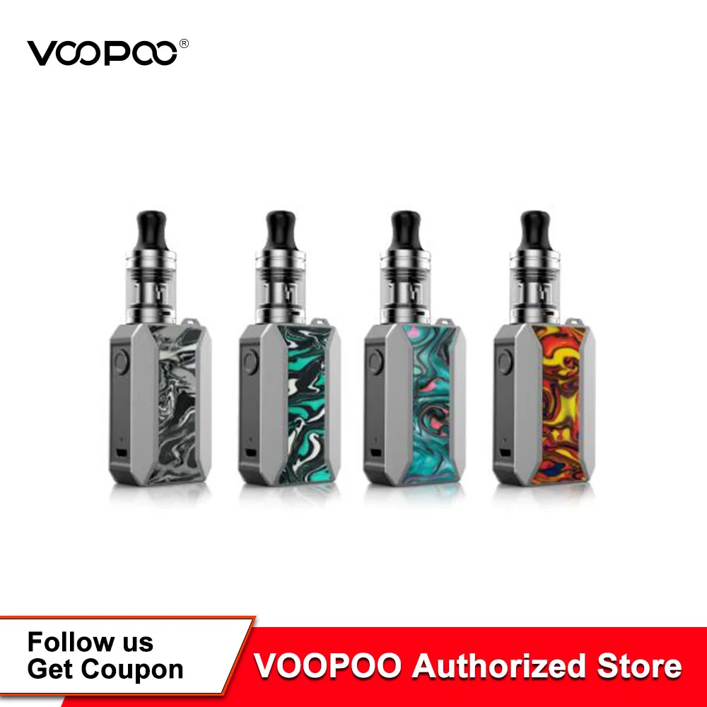 Набор Voopoo Drag Baby Trio Pod с аккумулятором 1500mAh PnP M2 C1 катушка электронная сигарета Vape VS