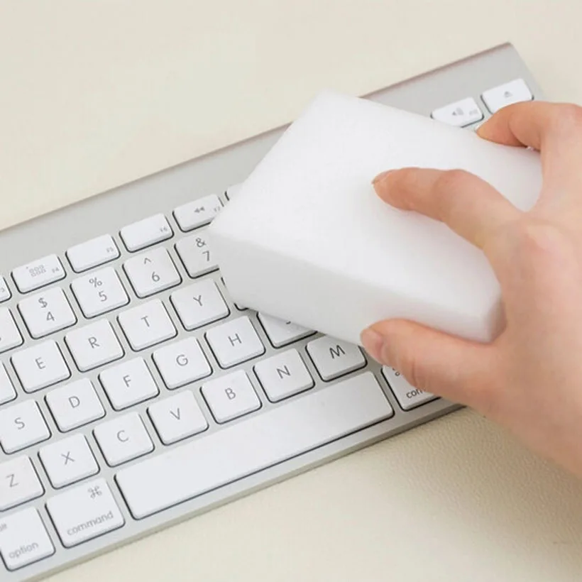 100 шт./лот меламиновая губка высокой плотности волшебная Ластик для мытья посуды