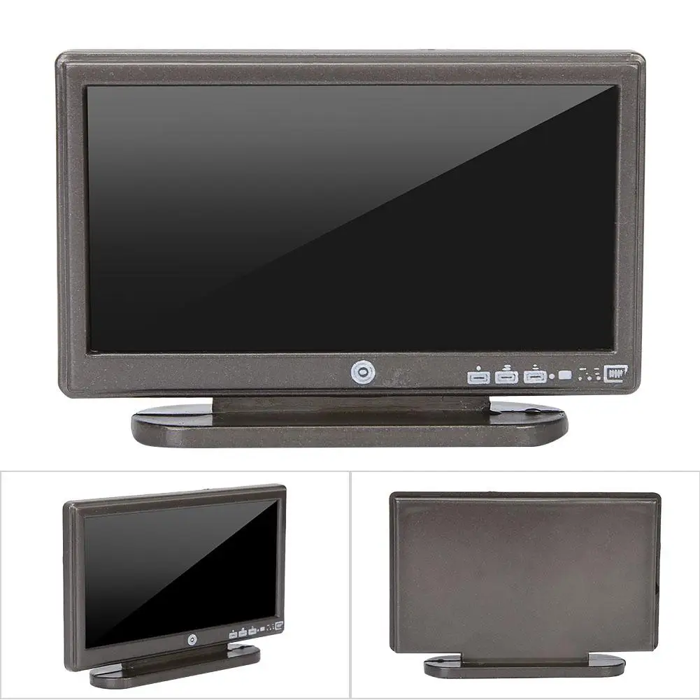 Кукольный домик Телевизор с дистанционным управлением для кукольного дома 1:12