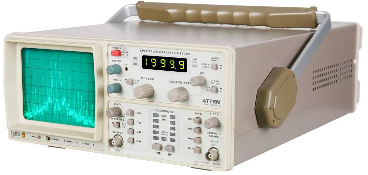ATTEN AT5005 анализатор спектра 150 кГц до 500 МГц спектра|analyser|analyser spectrumkhz |