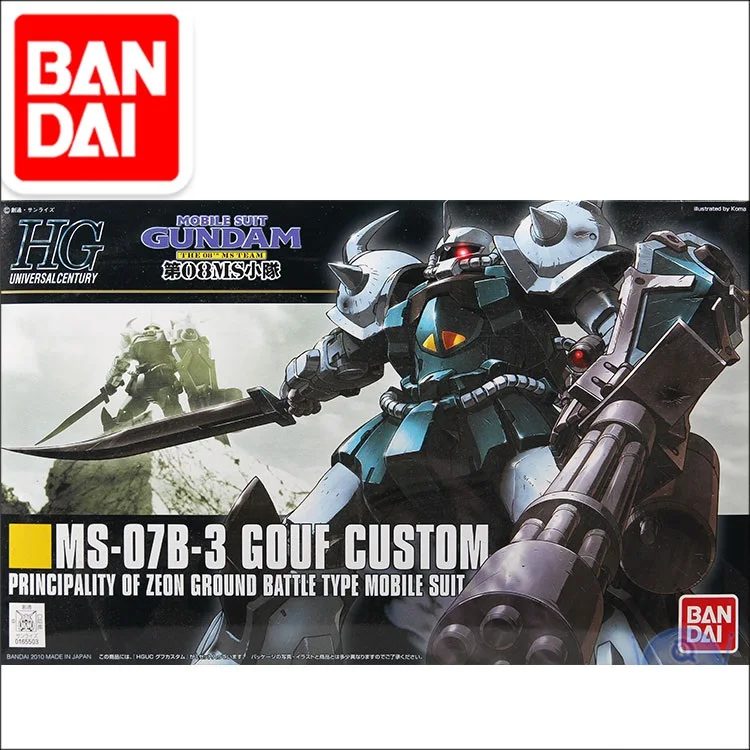 Модель Gundam MS-07B-3 GOUF на заказ мобильный костюм происхождения GTO детские игрушки с держателем