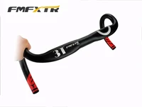fmf alloy 31 8mm bike road handlebar ultra light bmx road bike bent bar racing handlebar 420mm ox horn handlebar high quality