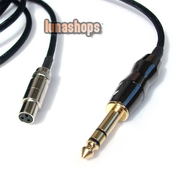 LN002203 6,5 мм DIY наушников Чистая Щит 7N Медь кабель для K271 K240 K272 K242 K702