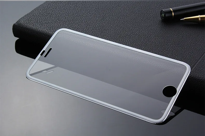 10 шт 3D полное покрытие Tianium металлический край закаленное стекло для iPhone 11 Pro Max XS XR X 8 7 6 6S Plus 9H Взрывозащищенный протектор экрана