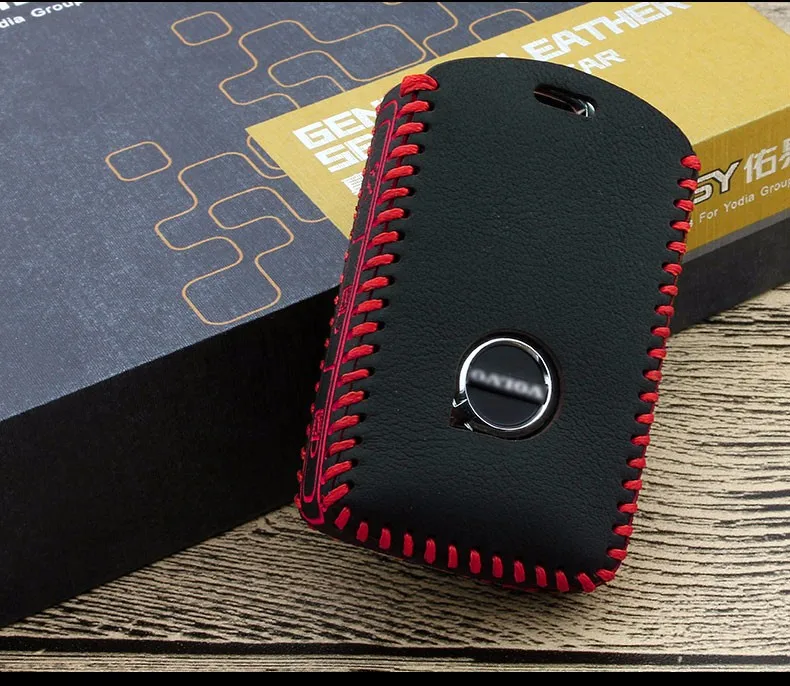Ключ чехол для volvo s90L xc90 t5 t6 t8 основа Обложка key holder верхний слой кожи xc90