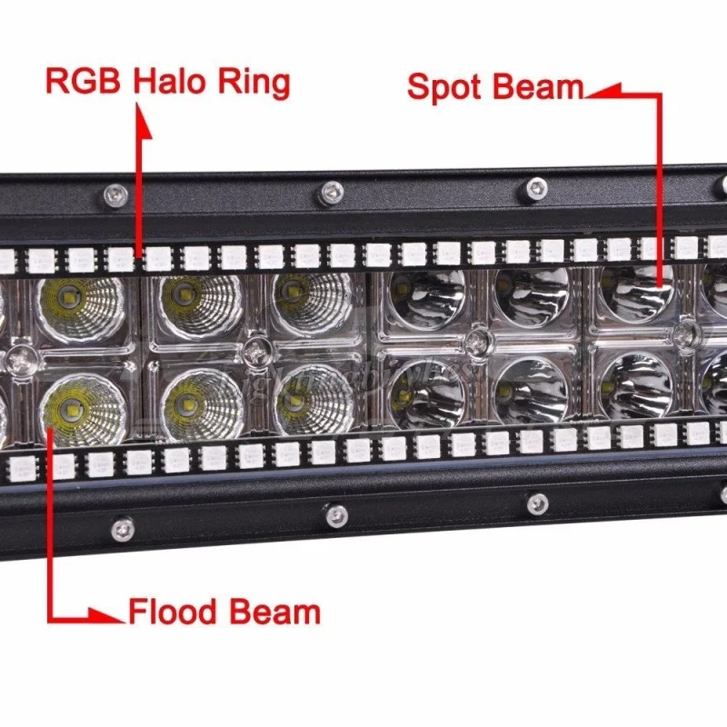 Светодиодный светильник 50 дюймов 288 Вт|pod pod|beam ledpod led |
