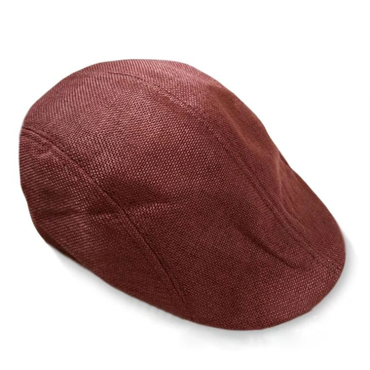 Новинка 2016 летняя кепка для мужчин дизайн льняная шляпа женщин осенние и зимние