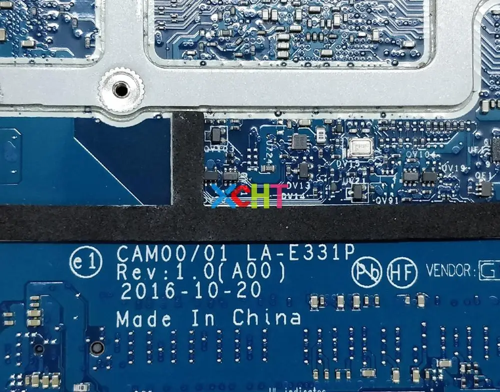 Для Dell XPS 15 9560 YV12N 0YV12N CN CAM00/01 LA E331P i5 7300HQ GTX1050 4GB Материнская плата ноутбука
