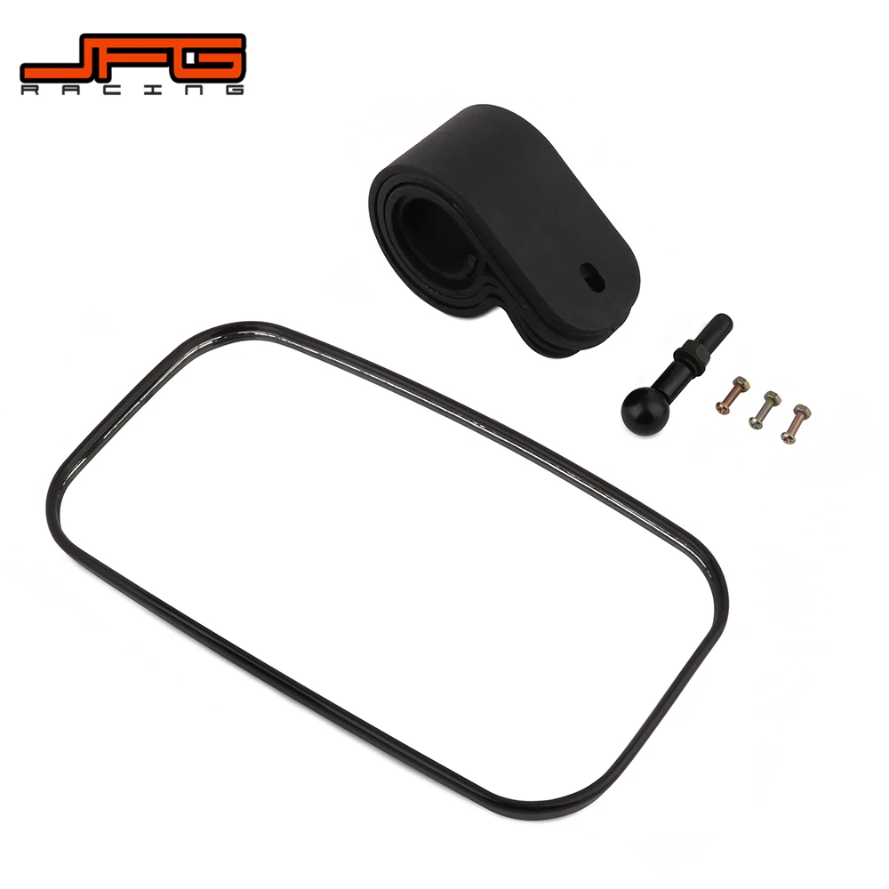 Motorcycle 55MM 45MM 35MM Black Rearview Mirrors Rear View Mirror For Polaris RZR 800 900 Ranger XP 700 Arctic Cat UTV | Автомобили и