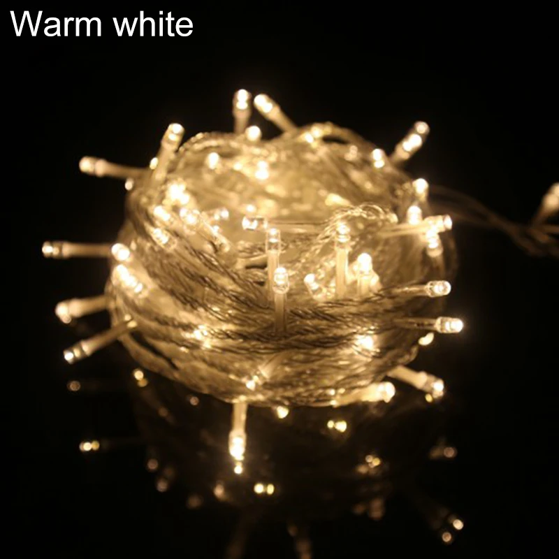 10 м 100 светодиодные ленты Luzes De Natal полосы лампы с тематикой из сказок для дома Lumiere