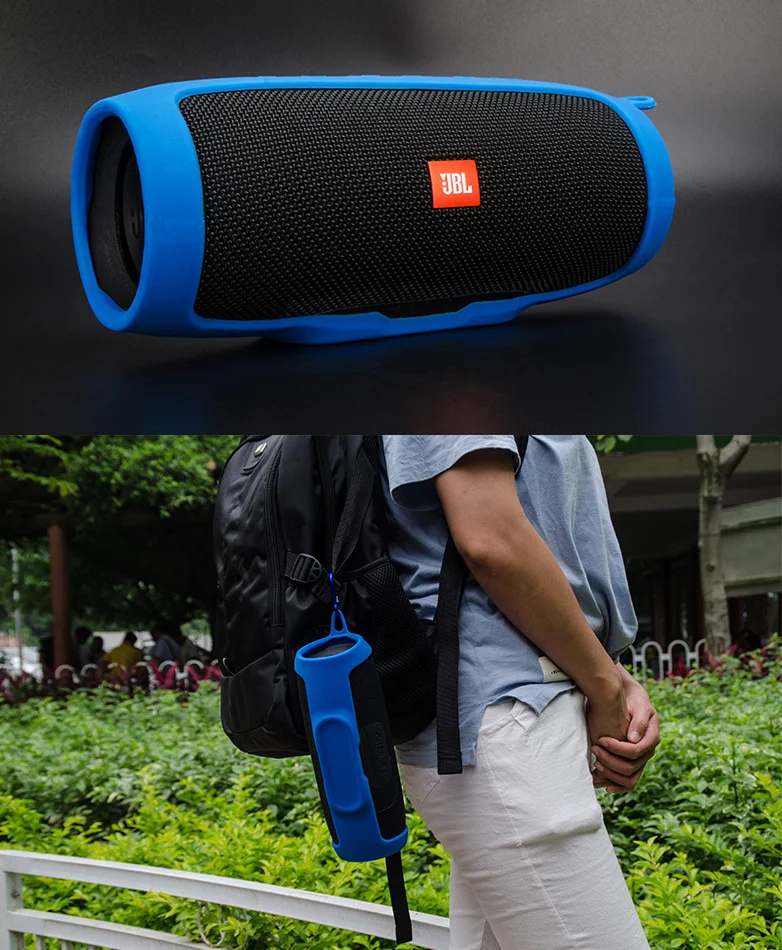 Мягкий силиконовый чехол для JBL Charge3 Bluetooth динамик противоударный водонепроницаемый защитный чехол для JBL Charge 3