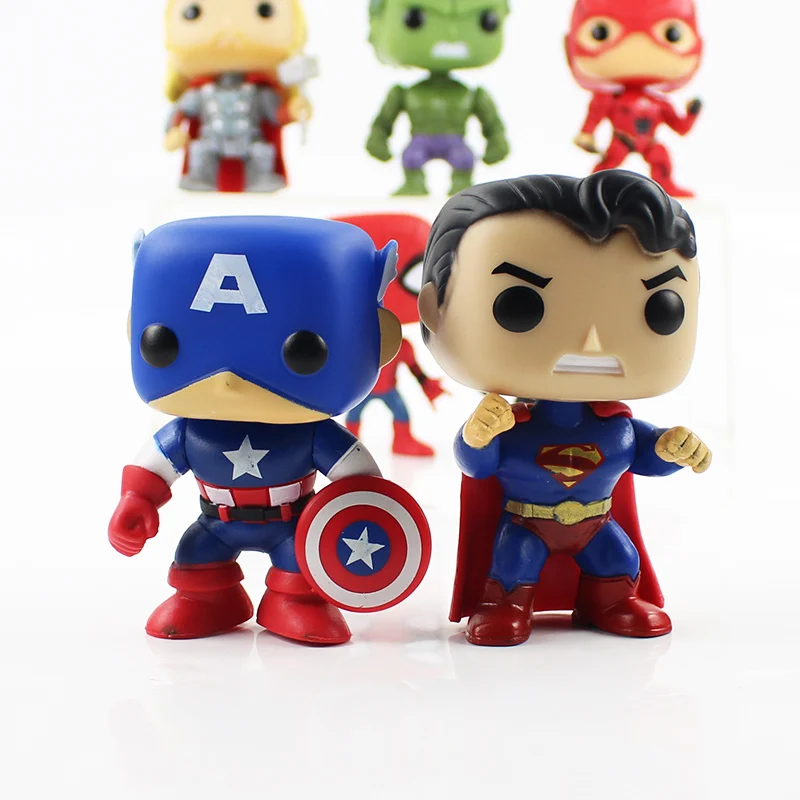 Экшн-фигурки героев фильма Marvel супергерои Тор Железный человек Халк Капитан
