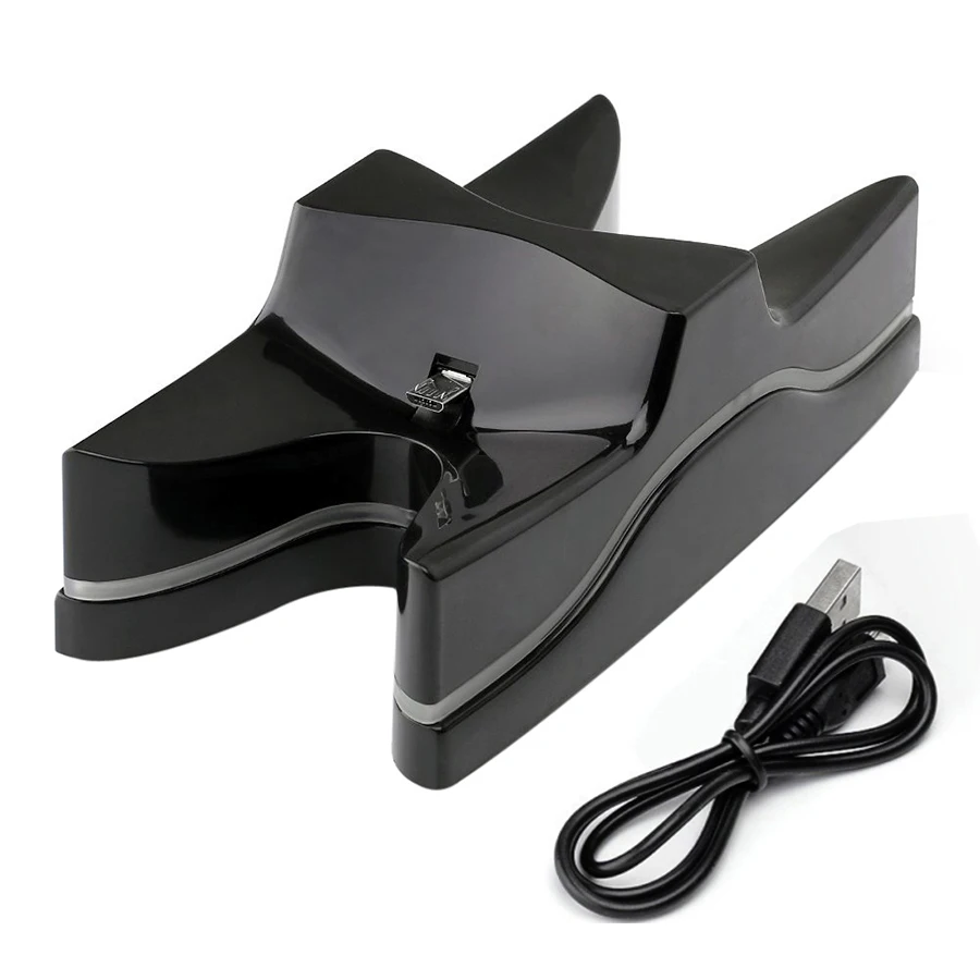 PS 4/Slim/Pro контроллер зарядное устройство цветной светодиодный джойстик Быстрая