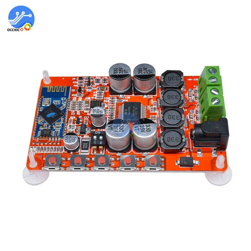 TDA7492P Bluetooth 4,0 Цифровой усилитель плата DC 8-25 в 2x50 Вт Высокая мощность аудио Bluetooth плата Hi-Fi стерео автомобильный динамик