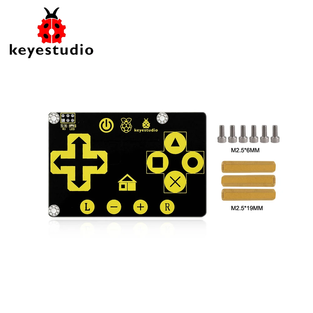 Keyestudio RPI TTP229L 16 канальный сенсорный экран 2 4 V 5 для Raspberry Pi 4B / CE