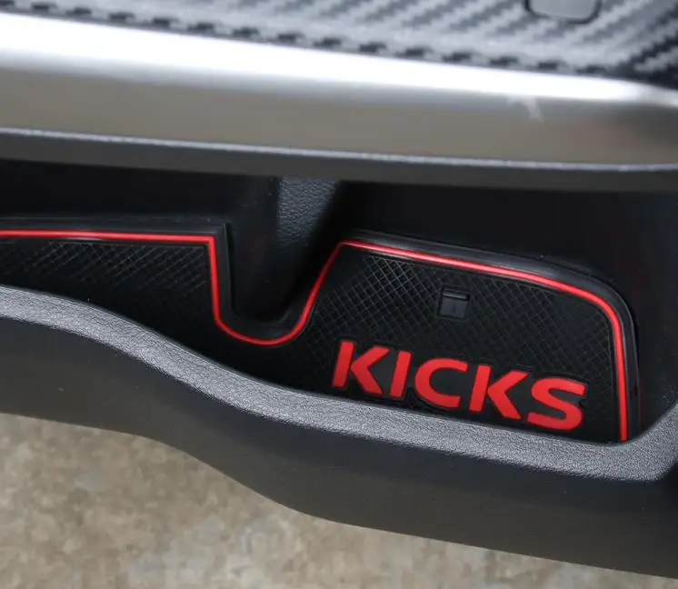 Для Nissan Kicks 2016 2017 2018 2019 Противоскользящий резиновый коврик для двери 14 шт.