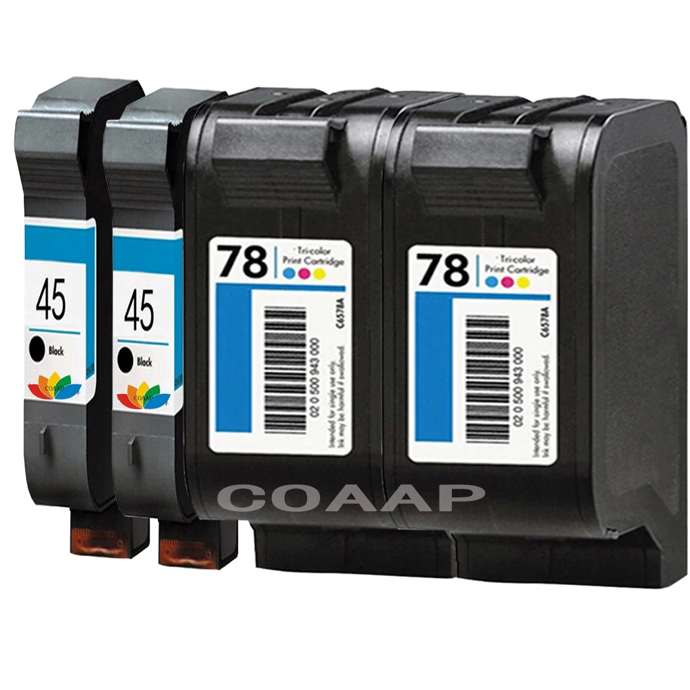 4x совместимые HP 51645A C6578D чернильные картриджи для Deskjet 710C 820Cse 820Cxi 920C 930C 948C 950C 970CXI |ink