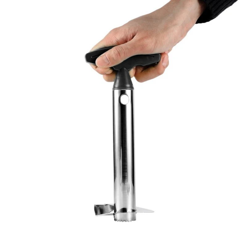 1 шт. нержавеющая сталь простой в использовании нож для ананаса аксессуары