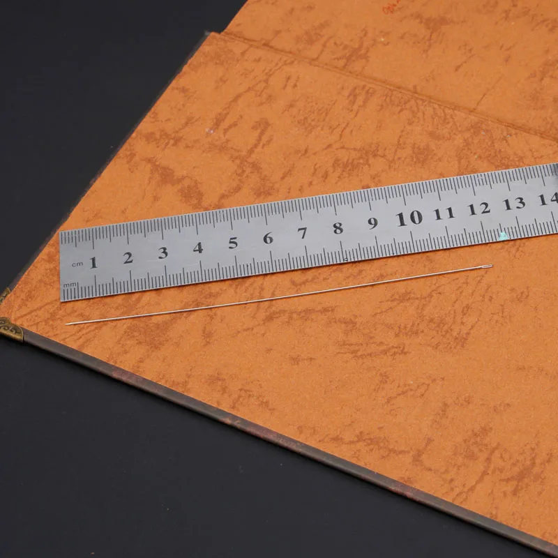 30 шт. игл для бусин резьба шнур ювелирный инструмент изготовления изделий 0 6x120 мм