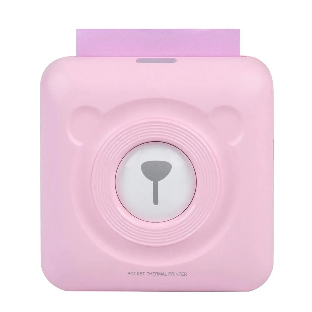 Портативный термальный Bluetooth принтер 58 мм мини беспроводной POS Термальный фото