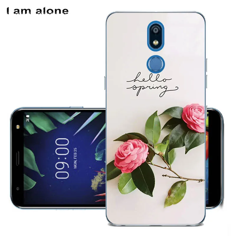 Чехлы для телефонов I am alone для LG K40 5,7 дюйма, термополиуретановые чехлы с милым рисунком, модные чехлы для LG K40 - Цвет: Solf TPU HH6