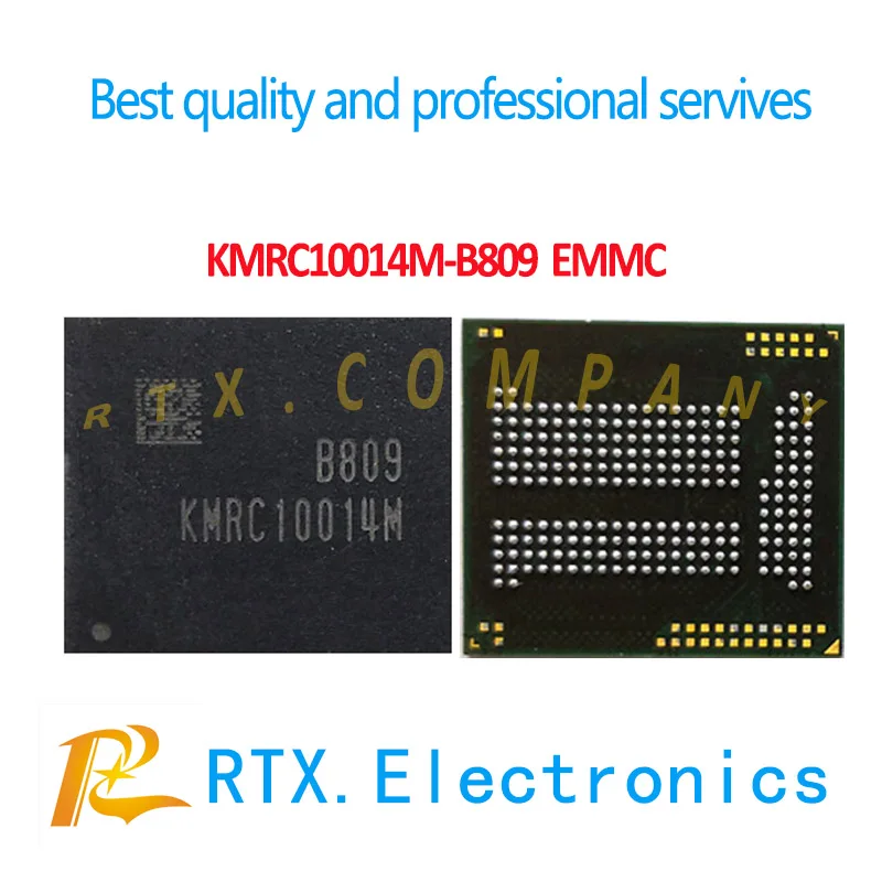 

Original & NEW BGA CHIP KMRC10014M-B809 64GB EMMC For XIAOMI/Samsung UFS EMCP Nand Flash Memory IC KMRC10014M B809 64+4 Flash IC