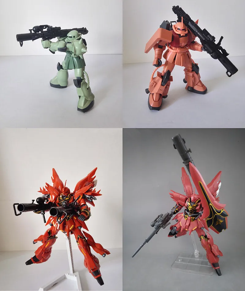 Эффективная ракета Базука ДЛЯ Bandai RG HG 1/144 MSN 06S Gundam Sinanju набор 2 оружия DE010|bazooka gun|gundam
