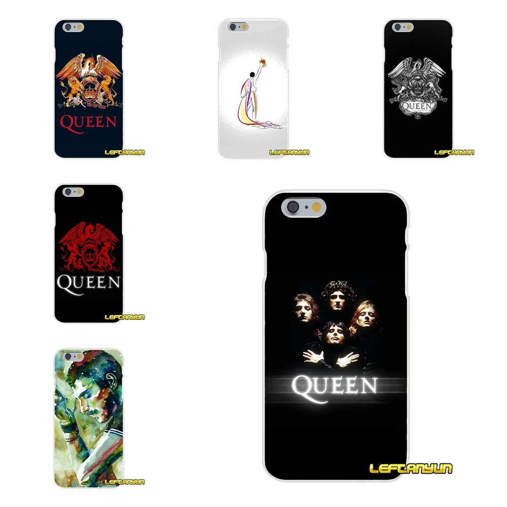 King queen Фредди Меркьюри Группа Тонкий силиконовый чехол для iPhone X 4 4S 5 5S 5C SE 6 S 7 8