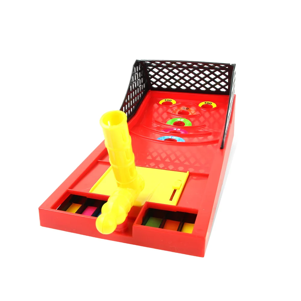 1 set Пресс-игрушка мини-мяч для стрельбы игрушки семейная спортивная игра многопользовательская игра Монтессори игрушки забавные настольные родители-детская игра - Цвет: 1 set