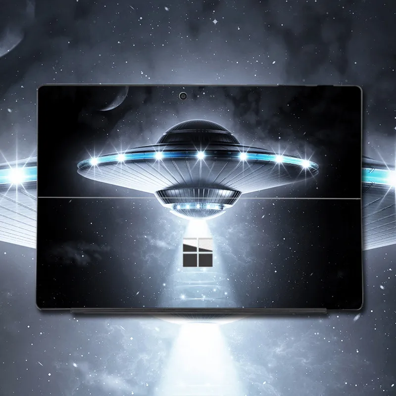 Мультяшная Защитная пленка для microsoft Surface Pro 4 New Pro 4 5, задняя крышка, серебряная наклейка для Surface Pro 5