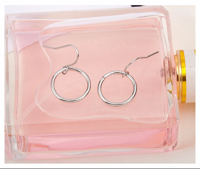 Ej0195 2017 Модные Простые темпераментные Серьги Европа и Америка полые круглые супер