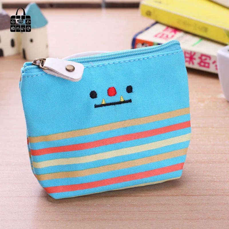 RoseDiary милые холщовые мини кошельки для девочек со смайликом модные классические