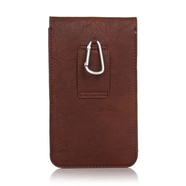 Кожаный чехол с двойными карманами поясной ремень для телефона сумка Huawei Mate 9