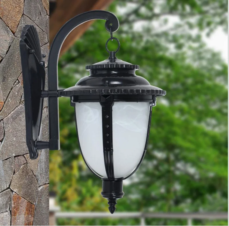 декоративные садовые фонари Бронзовые Бра китайские светодиодные светильники