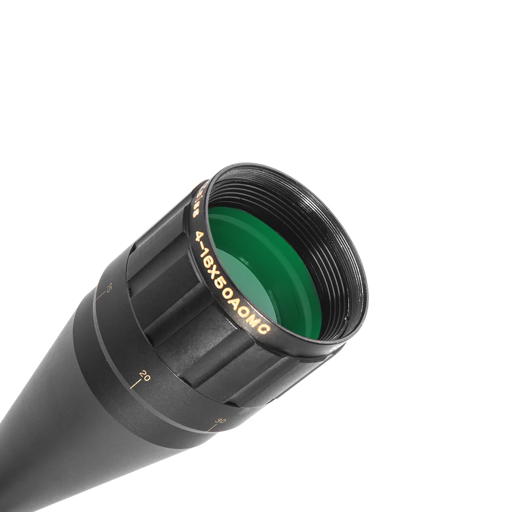 Охотничий прицел 4-16x50AOMC оптика красный и зеленый Mildot Fit 11/20 мм рельс для воздуха Пистолеты