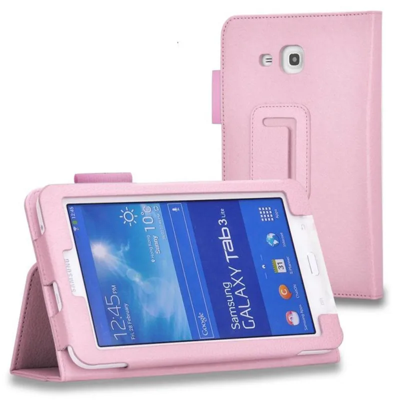 Чехол-книжка для планшета samsung Galaxy Tab 3 Lite 7,0 T110 T111 T113NU T116, защитный чехол-подставка из искусственной кожи для samsung TAB E 7,0