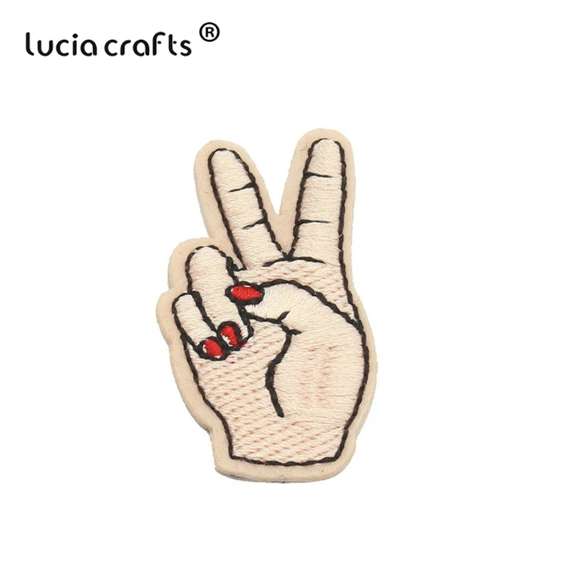 Lucia crafts 12 шт 2,7-8,3 см вышитые нашивки железные на одежду тканевые нашивки аксессуары для шитья L1012