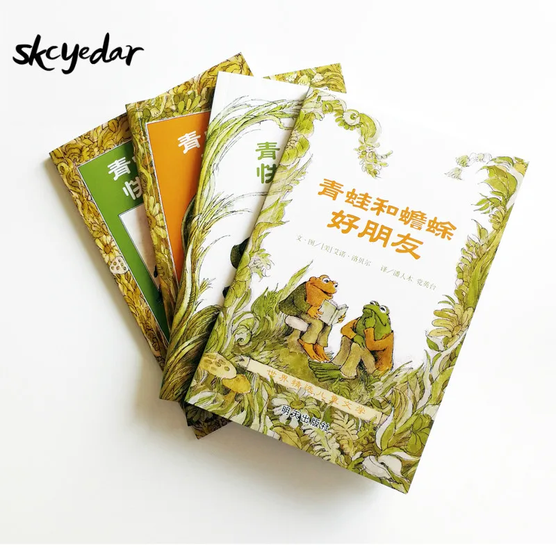 

Frog and Toad Collection 4Pcs/set Chinese Early Readers Chapter Books for Aged 6-10 Simplified Chinese (no Pinyin) Paperback