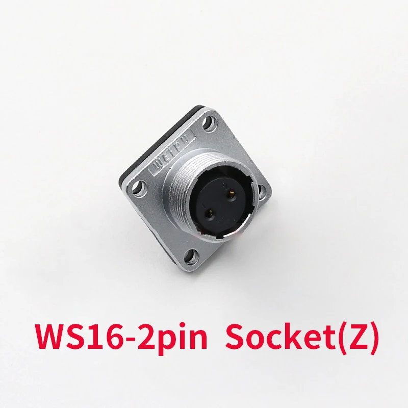 1 комплект 2 pin водонепроницаемый WS16 разъем мужской+ женский высокое напряжение разъемы розетка промышленный мощность авиационный разъем
