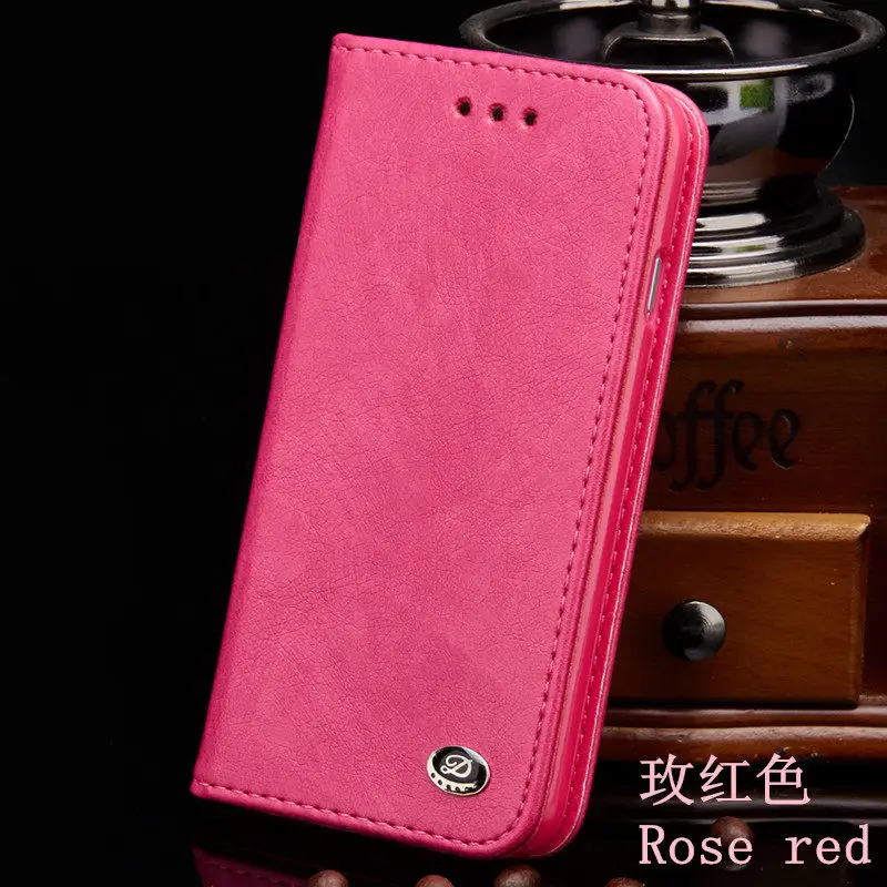 Роскошный кожаный чехол для iphone 7 книжка plus в винтажном стиле кошелек телефона|case